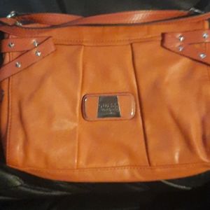 Orange Guess purse